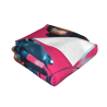 Manta de Flanela Horizontal de 280g con un Estilizado Patrón de Chica Anime