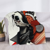 Manta de Flanela Horizontal de 280g (Estilo de Impresión Personalizada)