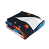 280g Horizontale Flanelldecke: Traumhaftes Porträt-Druck, bequem und warm
