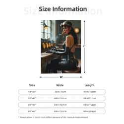 독특한 패턴의 280g 세로 플란넬 담요