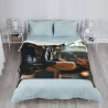 280g vertikale Flanell-Decke mit einzigartigem Muster