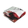 280g Horizontal Single - sided Printed Flannel Blanket with Exotic Beauty Pattern
