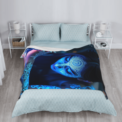 280g Vertikale Einseitig Bedruckte Flanell-Decke, Weich und Langlebig