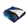 Manta de franela horizontal 280g con estampado misterioso