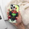 Чехол для iPhone 15/Pro/Max с супергероем Супермен - OKOMALL