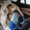 Coperta in flanella verticale stampata a tema robot fantascientifico 280g