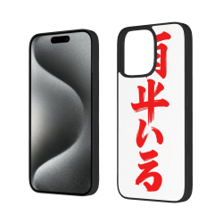 iPhone 15/Pro/Max 手机壳 - 红色书法纹样 | okomall