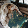 280g Vertical Flannel Blanket with Landscape Print