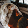 280g Vertical Full - width Single - sided Printed Flannel Blanket