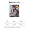 Coperta in flanella verticale 280g con adorabile motivo a ragazza anime