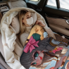 Coperta in flanella verticale 280g con adorabile motivo a ragazza anime