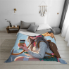 Manta de franela horizontal 280g: Estampado de chica bonita
