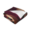 Manta de franela horizontal de 280g con estampado de chica anime