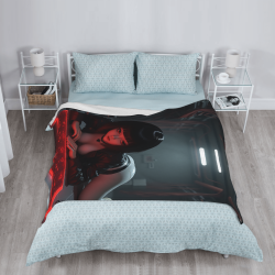 280g Single - sided Printed Anime Character Flannel Blanket, Comfortable and Warm