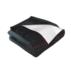 Manta de franela horizontal de 280g con estampado anime, cómoda y duradera