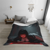 280g Horizontal Anime - Printed Flannel Blanket, Comfortable and Durable