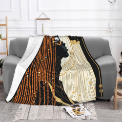 280g Horizontale Flanell-Decke mit einseitigem Druck, bequem