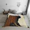 280g Horizontal - style Single - sided Printed Comfortable Flannel Blanket