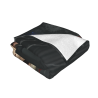 Coperta in flanella orizzontale da 280g, motivo di guerriera cool