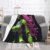280g Flannel Fleece Blanket (Horizontal) Sci-Fi Pattern Blanket
