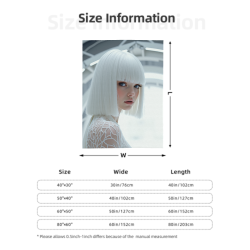 美しい柄付き 280g フランネルフリースブランケット（縦型）