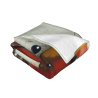 Couverture en Flanelle Duveteuse 280g - Motif Papillon Mécanique, Confortable et Chaud