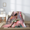Coperta in flanella 280g (stile verticale) con stampa