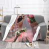 Coperta in Flanella 280g (Stile Orizzontale) con Stampa Raffinata