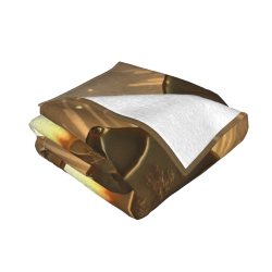 Couverture en Flanelle Zen Fleur de Lotus - Okomall