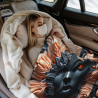 Coperta in flanella polar di 280g (orizzontale) con motivo misterioso