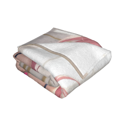 Manta de franela 280g (estilo horizontal) con estampado anime