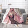 Coperta in flanella 280g (stile orizzontale) con motivo anime