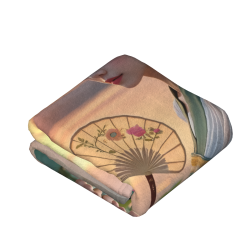 Couverture en Flanelle Belle Fille - Okomall