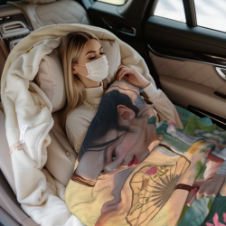 Coperta in Flanella Ragazza Bella - Okomall