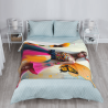 Coperta in Pile da 280g (Stile Verticale) - Raffinata Coperta Stampata