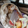 Coperta in flanelle pelosa 280g (stile orizzontale) con motivo adorabile - Calda e pratica
