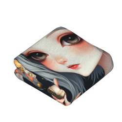 Coperta in Flanella Ragazza Sognante - Okomall