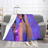 Coperta in pile flanella 280g: Scelta ottima con stampa moderna e calore confortevole