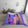 Coperta in pile flanella 280g: Scelta ottima con stampa moderna e calore confortevole