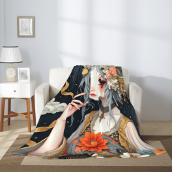 Traummädchen Flanell-Decke - Okomall