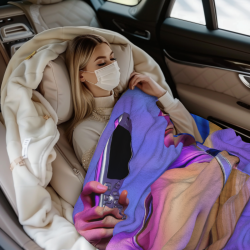 280g Flannel Fleece Blanket: A Good Choice with Fashionable Printing and Comfortable Warmth