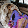 280g Flanell-Fleece Decke: Moderne Wahl mit stylischem Druck und behaglicher Wärme
