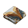 280g Flanell-Fleece-Decke (Hochformat) mit Kaffeetassen-Muster - Eine charmante Wahl