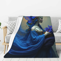 280g vertikale Flanelldecke: Traumhaftes Muster und hochwertiges Material