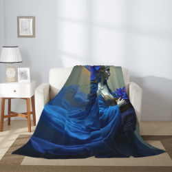 Coperta in flanella verticale da 280 g: Motivo incantevole e materiale di alta qualità