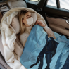 Coperta in Flanella Peluche 280g (Stile Orizzontale) con Stampa Sci-Fi
