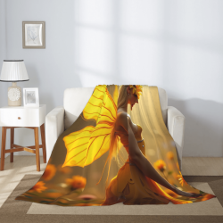 280g Vertical Flannel Blanket (with Exquisite Pattern)