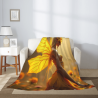 Coperta in fianella verticale da 280g (con motivo squisito)