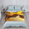 Coperta in fianella verticale da 280g (con motivo squisito)