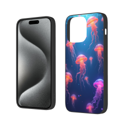梦幻水母 iPhone 15/15 Pro/15 Pro Max 手机壳 - OKOMALL